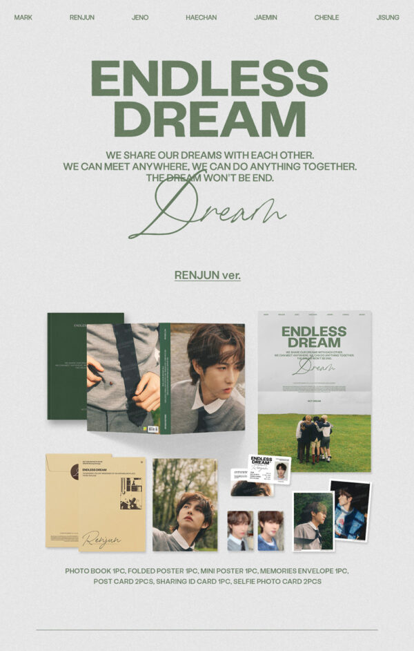 NCT DREAM - NCT DREAM PHOTOBOOK [ENDLESS DREAM] (RENJUN Ver.) kaeguli kpop shop albums and merchandise