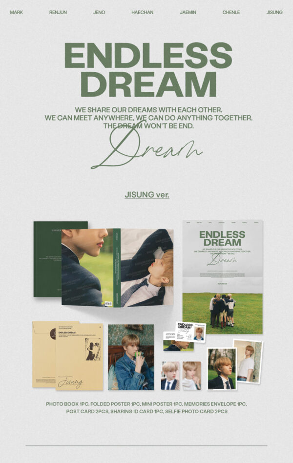 NCT DREAM - NCT DREAM PHOTOBOOK [ENDLESS DREAM] (JISUNG Ver.) kaeguli kpop shop albums and merchandise