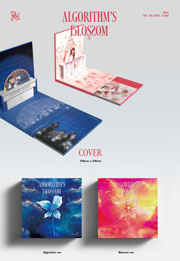 QWER - 2nd Mini Album [Algorithm's Blossom] (Algorithm ver. Blossom ver. ) kaeguli kpop shop albums and merchandise