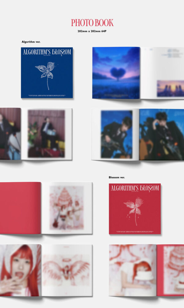 QWER - 2nd Mini Album [Algorithm's Blossom] (Algorithm ver. Blossom ver. ) kaeguli kpop shop albums and merchandise