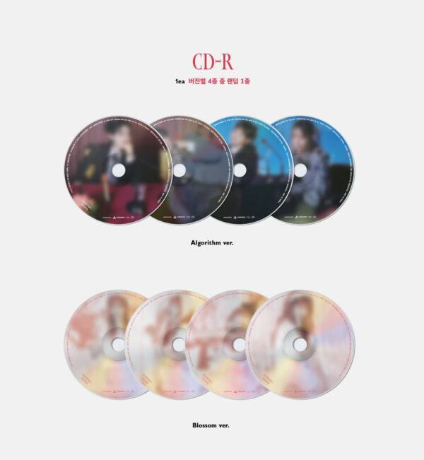 QWER - 2nd Mini Album [Algorithm's Blossom] (Algorithm ver. Blossom ver. ) kaeguli kpop shop albums and merchandise