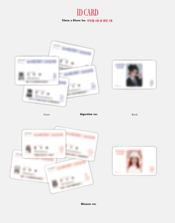 QWER - 2nd Mini Album [Algorithm's Blossom] (Algorithm ver. Blossom ver. ) kaeguli kpop shop albums and merchandise