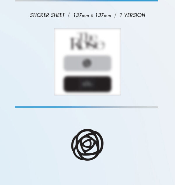 THE ROSE - [HEAL] (BLUE Ver.) (Green Ver.) Kaeguli Kpop Shop Albums and Merchandise