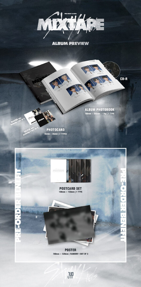 Stray Kids - Mixtape (CD) Kaeguli Kpop Shop Albums and Merchandise