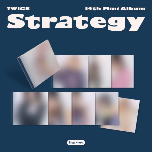 (MUSICPLANT) TWICE - 14th Mini Album [STRATEGY] (Step 4 Ver.) (9 TYPE Random) kaeguli kpop shop albums and merchandise