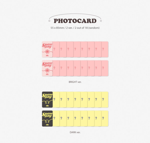 XODIAC - 2nd Mini Album [SOME DAY] (QR Ver.) (BRIGHT ver.) (Dark Ver.) kaeguli kpop shop albums and merchandise