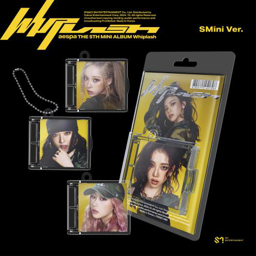 aespa - 5th Mini Album [Whiplash] (SMini Ver.) (Karina Ver.) (Winter giselle ningning )kaeguli kpop shop albums and merchandise