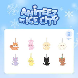 ATEEZ - OFFICIAL MD [ANITEEZ IN ICE CITY] (PLUSH PHOTOCARD HOLDER) (HETmongi) jjongrami ddeongbyeoli tyudeongi sandeoki bbyongming wooyonyang jjongbear san seong hwa wooyoung kim hong joong kangyeo-sang song min-gi jeong yun-ho choi jong-ho kaeguli kpop shop albums and merchandise