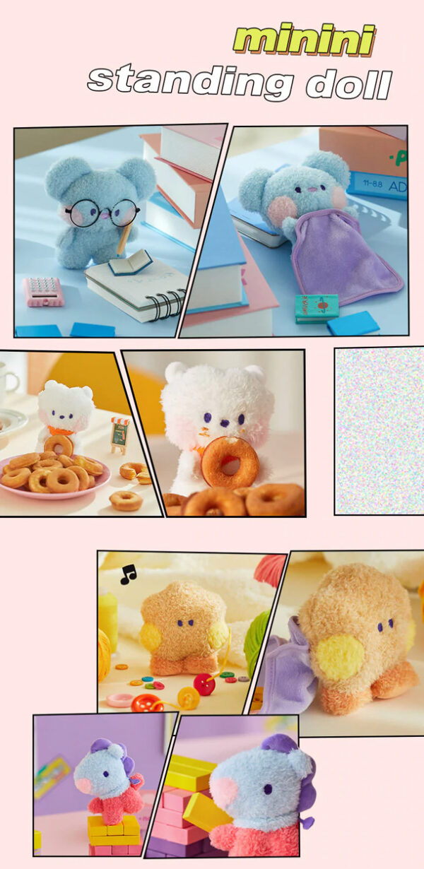 bts bt21 universe mini plush tata chimmy shooky mang rj kaeguli kpop albums and merchandise