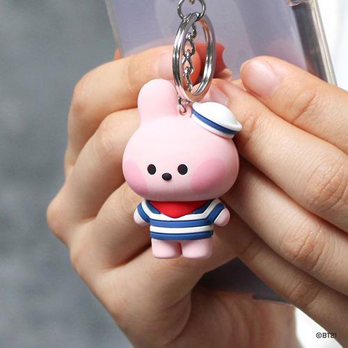 BTS - BT21 minini FIGURE KEYRING MARINE CHIMMY mang shooky koya tata cooky chimmy rj kaeguli kpop albums and merchandise