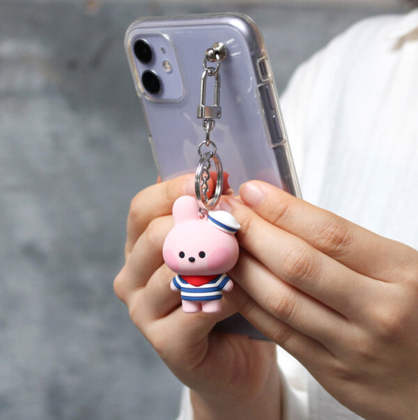 BTS - BT21 minini FIGURE KEYRING MARINE CHIMMY mang shooky koya tata cooky chimmy rj kaeguli kpop albums and merchandise