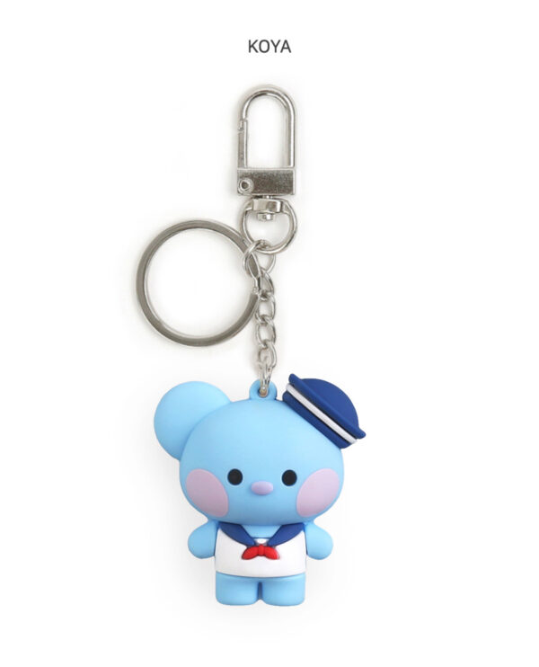 BTS - BT21 minini FIGURE KEYRING MARINE CHIMMY mang shooky koya tata cooky chimmy rj kaeguli kpop albums and merchandise