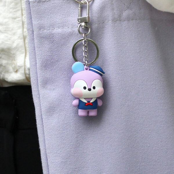 BTS - BT21 minini FIGURE KEYRING MARINE CHIMMY mang shooky koya tata cooky chimmy rj kaeguli kpop albums and merchandise