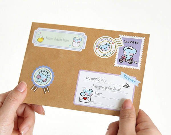 BTS - BT21 minini REMOVABLE GIFT STICKER