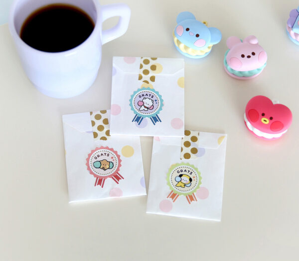 BTS - BT21 minini REMOVABLE GIFT STICKER