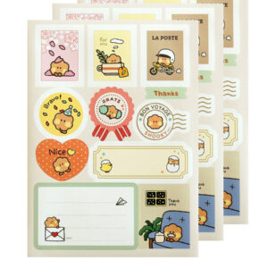 BTS - BT21 minini REMOVABLE GIFT STICKER CHIMMY mang shooky koya tata cooky chimmy rj kaeguli kpop albums and merchandise