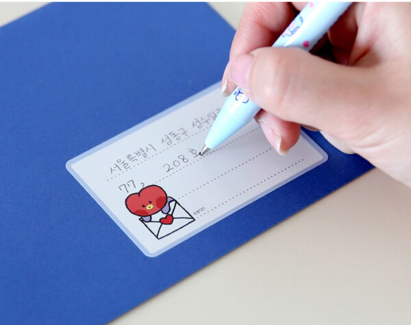 BTS - BT21 minini REMOVABLE GIFT STICKER CHIMMY mang shooky koya tata cooky chimmy rj kaeguli kpop albums and merchandise