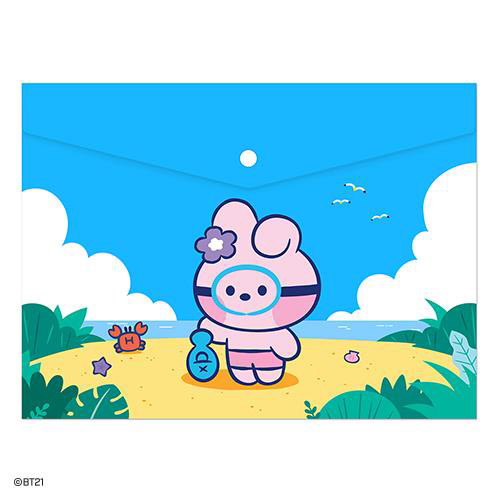 BTS - BT21 minini PP FILE POCKET VACANCE (cooky ver.kaeguli kpop albums and merchandise