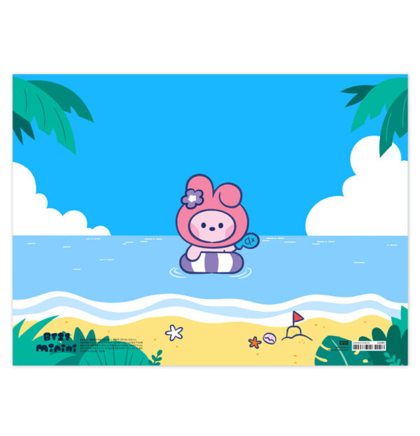 BTS - BT21 minini PP FILE POCKET VACANCE (cooky ver.kaeguli kpop albums and merchandise