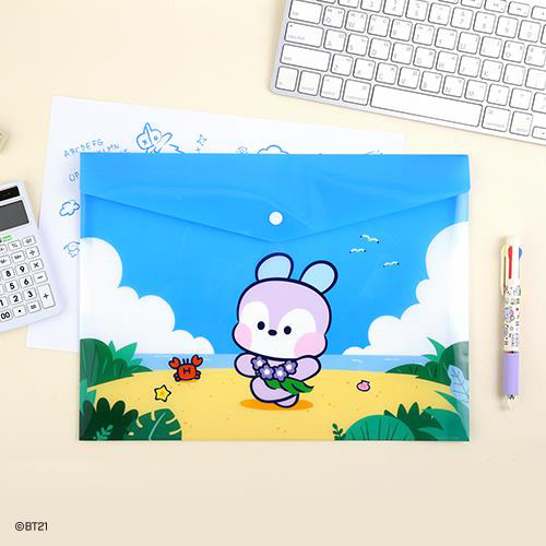 BTS - BT21 minini PP FILE POCKET VACANCE (MANG ver.)kaeguli kpop albums and merchandise