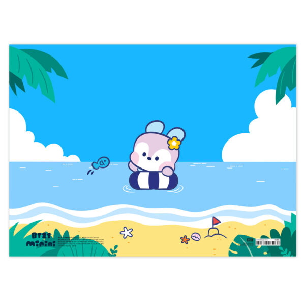 BTS - BT21 minini PP FILE POCKET VACANCE (MANG ver.)kaeguli kpop albums and merchandise