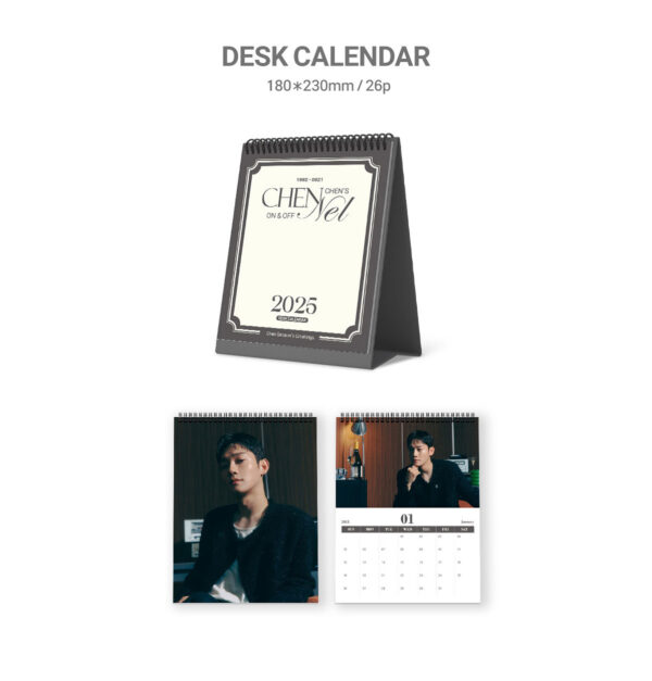 CHEN - CHEN 2025 SEASON’S GREETINGS [Chen’s Chennel ON & OFF] kaeguli kpop shop albums and merchandise