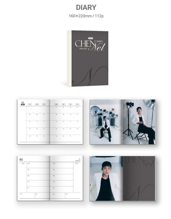 CHEN - CHEN 2025 SEASON’S GREETINGS [Chen’s Chennel ON & OFF] kaeguli kpop shop albums and merchandise