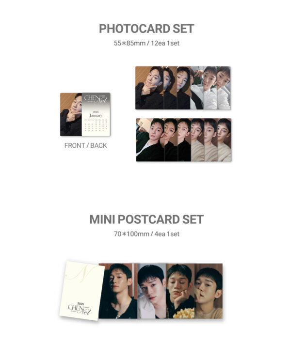 CHEN - CHEN 2025 SEASON’S GREETINGS [Chen’s Chennel ON & OFF] kaeguli kpop shop albums and merchandise