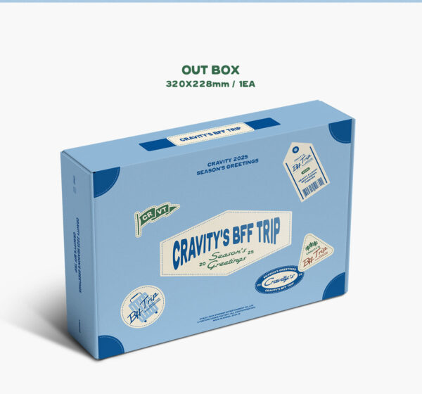 CRAVITY - CRAVITY 2025 SEASON'S GREETINGS [CRAVITY BFF TRIP] kaegui kpop shop albums and merchandise