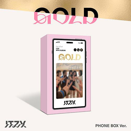 ITZY - 9th Mini Album [GOLD] (Phone Box Ver.) kaeguli kpop shop albums and merchandise