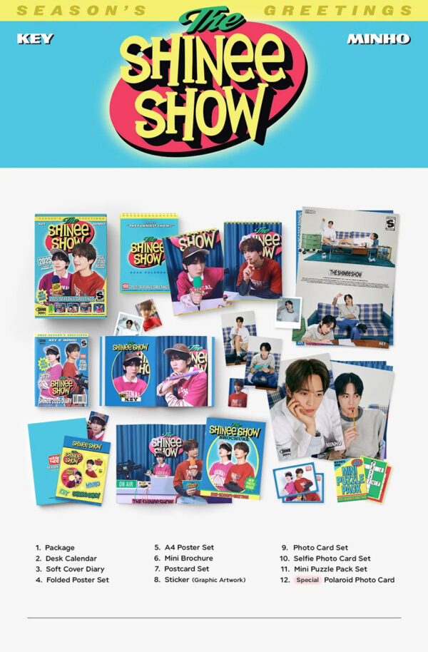SHINee - 2025 SEASON'S GREETINGS kaeguli kpop shop albums and merchanise