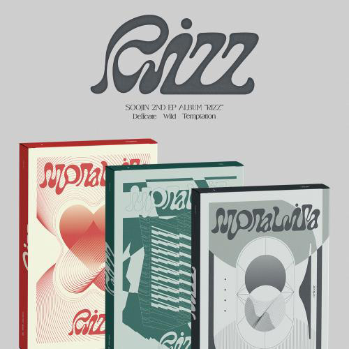 SOOJIN - 2ND MINI ALBUM [RIZZ] (2 TYPE Random) temptaion wild delicate kaeguli kpop albums and merchandise