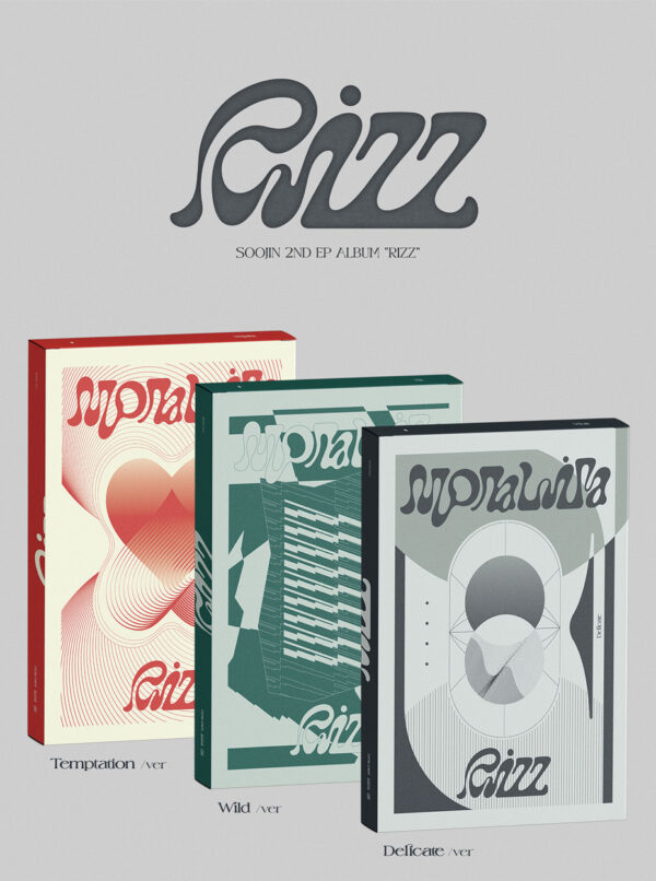SOOJIN - 2ND MINI ALBUM [RIZZ] (2 TYPE Random) temptaion wild delicate kaeguli kpop albums and merchandise