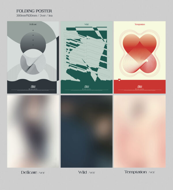 SOOJIN - 2ND MINI ALBUM [RIZZ] (2 TYPE Random) temptaion wild delicate kaeguli kpop albums and merchandise