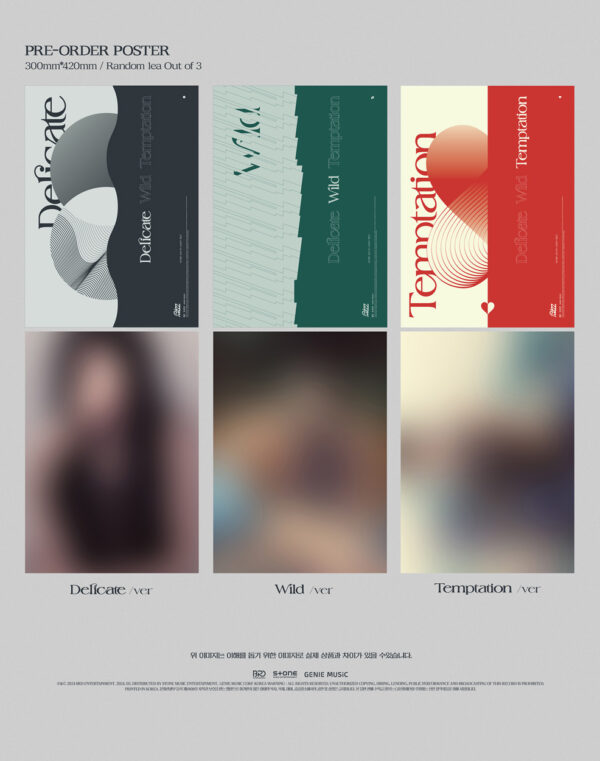 SOOJIN - 2ND MINI ALBUM [RIZZ] (2 TYPE Random) temptaion wild delicate kaeguli kpop albums and merchandise