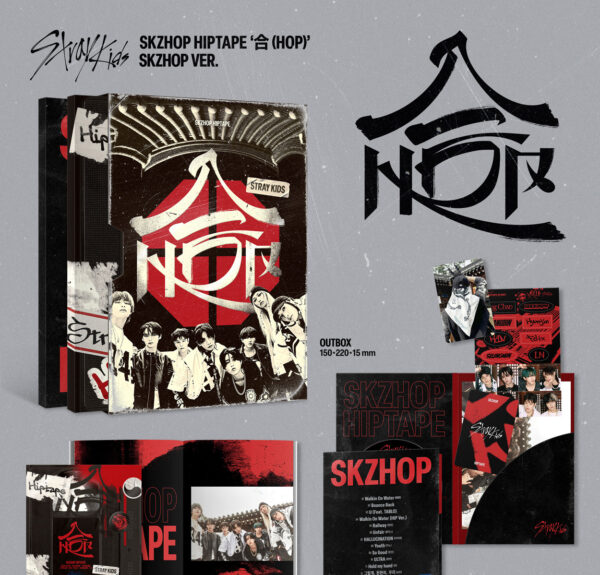 Stray Kids - SKZHOP HIPTAPE (HOP) (SKZHOP VER.) hyunjin felix bang dhan lee know han i.n seungmin changbin kaeguli kpop shop albums and merchandise