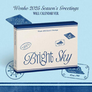 WONHO - 2025 Season’s Greetings [Bright Sky] WALL CALENDAR VER. kaegui kpop shop albums and merchandise