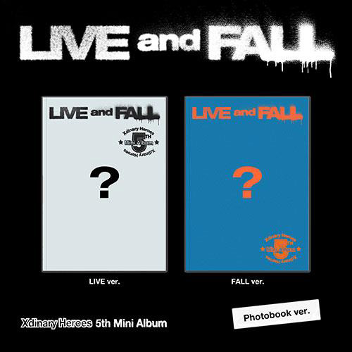 Xdinary Heroes - 5th Mini Album [LIVE and FALL] (LIVE Ver.) Fall ver. kaeguli kpop shop albums and merchandise