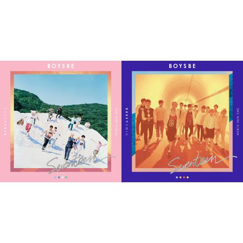 SEVENTEEN - 2ND MINI ALBUM [BOYS BE] (2 TYPE Random) kaeguli kpop shop albums and merchandise