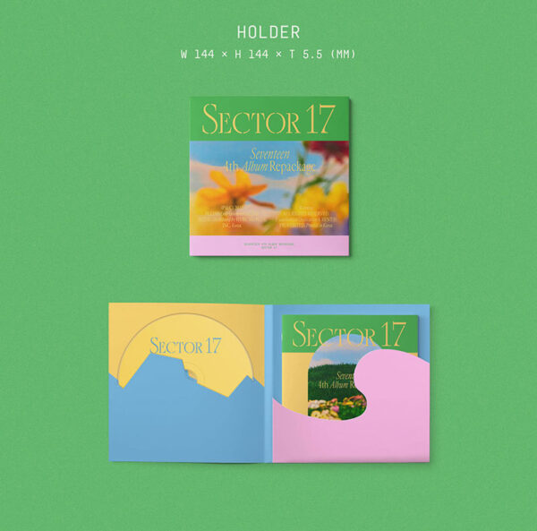 SEVENTEEN - 4th Album Repackage [SECTOR 17] (COMPACT Ver.) (14 TYPE Random) kaeguli kpop shop albums and merchandise