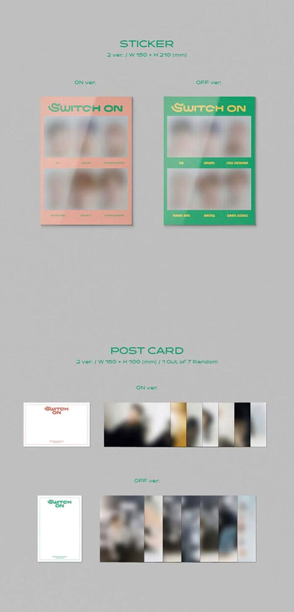 ASTRO - SWITCH ON [8TH MINI ALBUM]  Kaeguli kpop shop albums and merchandise