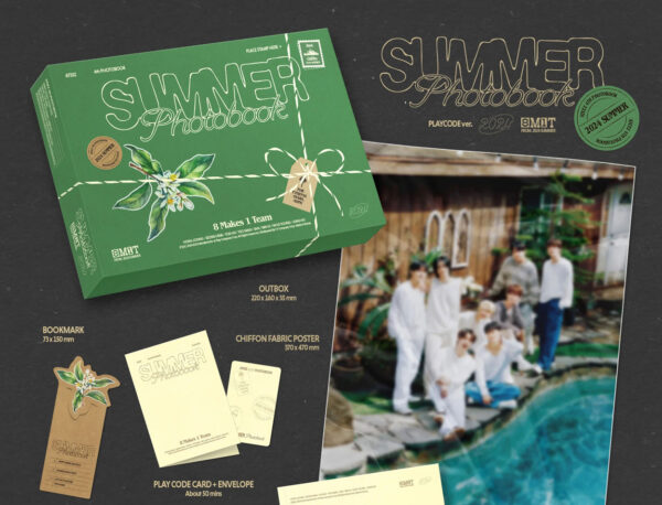 ATEEZ - [2024 SUMMER PHOTOBOOK] PLAY CODE Kaeguli kpop shop albums and merchandise