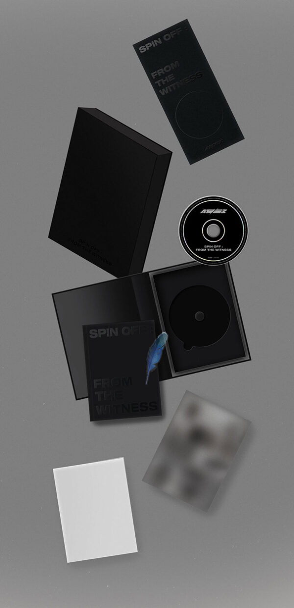 ATEEZ - 1st Single Album [SPIN OFF : FROM THE WITNESS] (WITNESS Ver.) (LIMITED EDITION) kaeguli kpop shop albums and merchandise