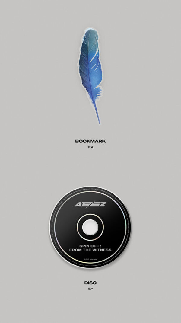 ATEEZ - 1st Single Album [SPIN OFF : FROM THE WITNESS] (WITNESS Ver.) (LIMITED EDITION) kaeguli kpop shop albums and merchandise