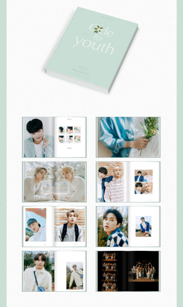 ATEEZ - ATEEZ 1ST PHOTOBOOK [ODE TO YOUTH] kaeguli kpop shop albums and merchandise