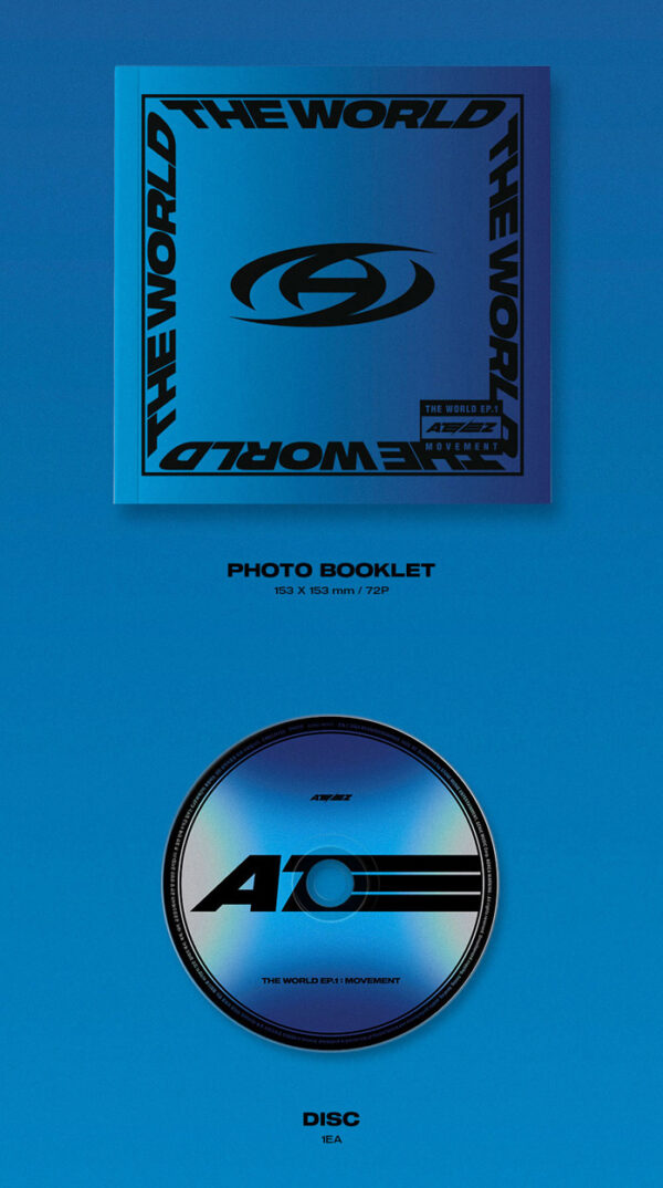 ATEEZ - 8th Mini Album [THE WORLD EP.1 : MOVEMENT] (3 TYPE Random) kaeguli kpop shop albums and merchandise