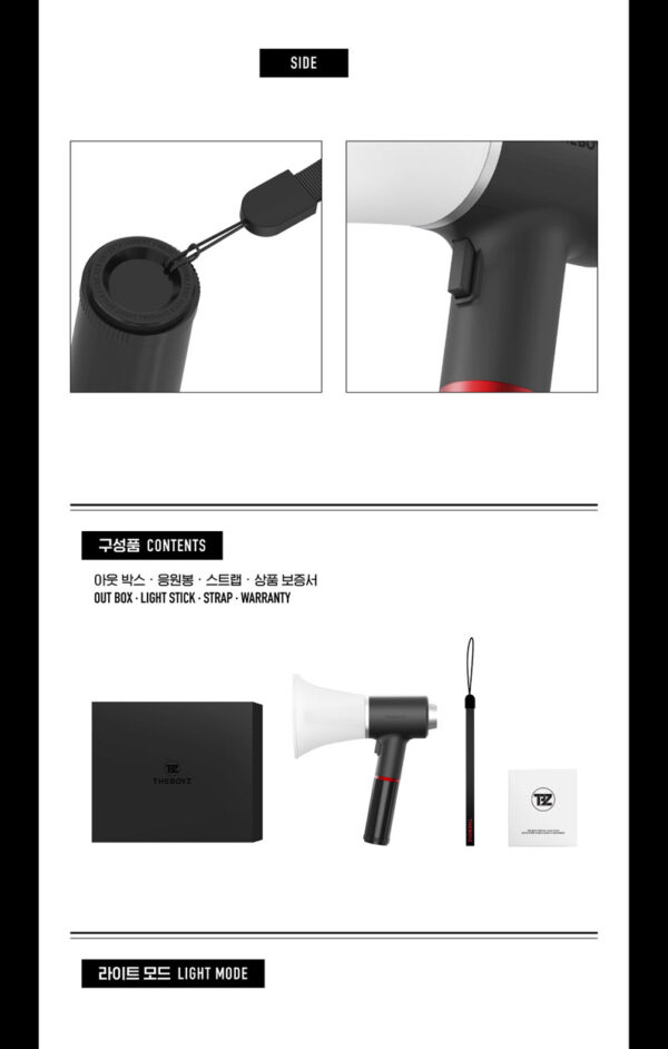 THE BOYZ OFFICIAL LIGHT STICK kaeguli kpop shop albums and merchandise