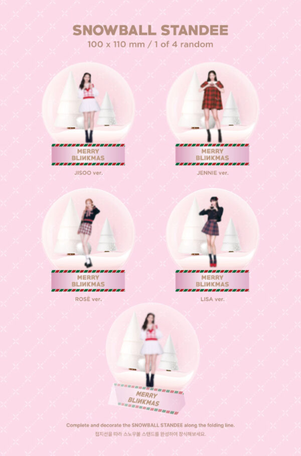 BLACKPINK - [BLACKPINK THE GAME COUPON CARD COLLECTION] 2024 BLACKPINK CHRISTMASkaeguli kpop shop albums and merchandise