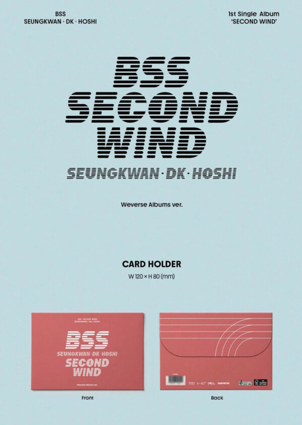 BSS BSS 1ST SINGLE ALBUM [SECOND WIND] WEVERSE ALBUMS Ver. Kaeguli kpop shop albums and merchandise