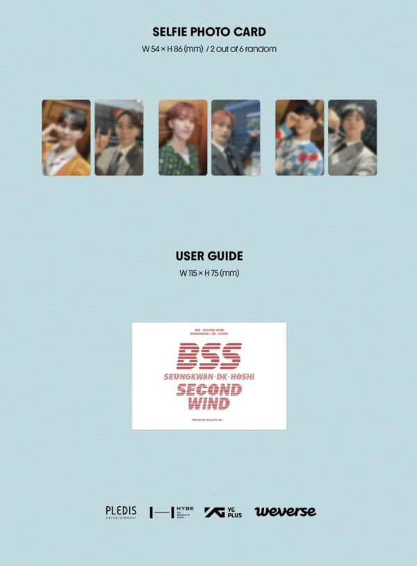 BSS BSS 1ST SINGLE ALBUM [SECOND WIND] WEVERSE ALBUMS Ver. Kaeguli kpop shop albums and merchandise